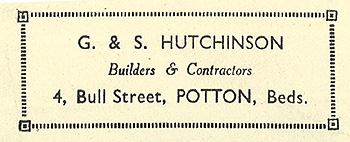 G and S Hutchinson billhead [X704/92/37/1]
